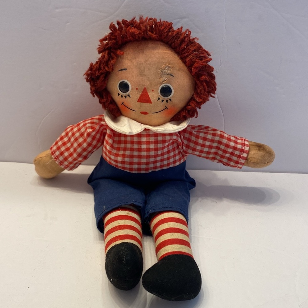 Vintage Raggedy Ann & Andy Musical dolls, Knickerbocker brand - Picture 10 of 15